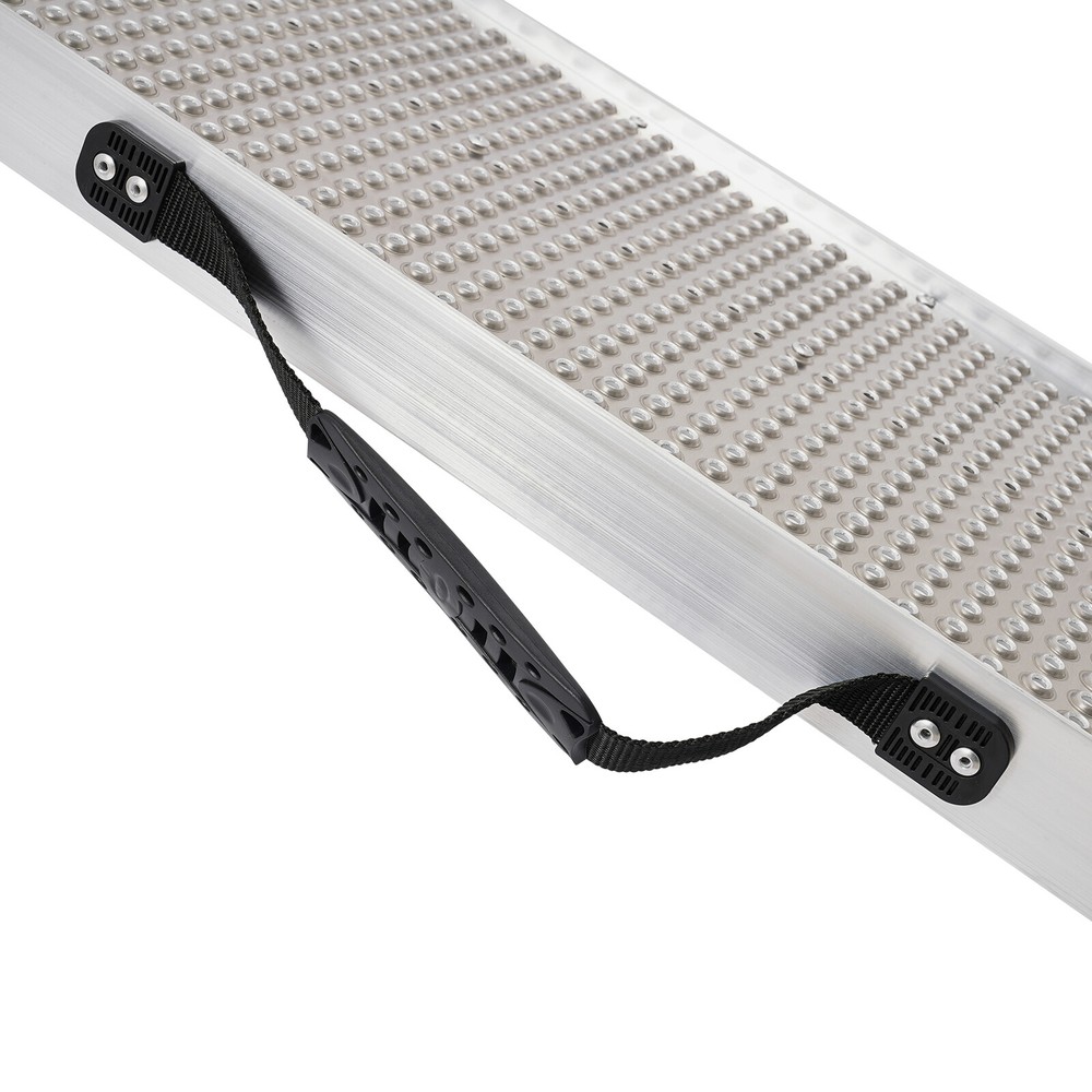 2PCS Loading Ramps Foldable Trailer Loading Ramp with 2 Straps 749.57 lbs Load