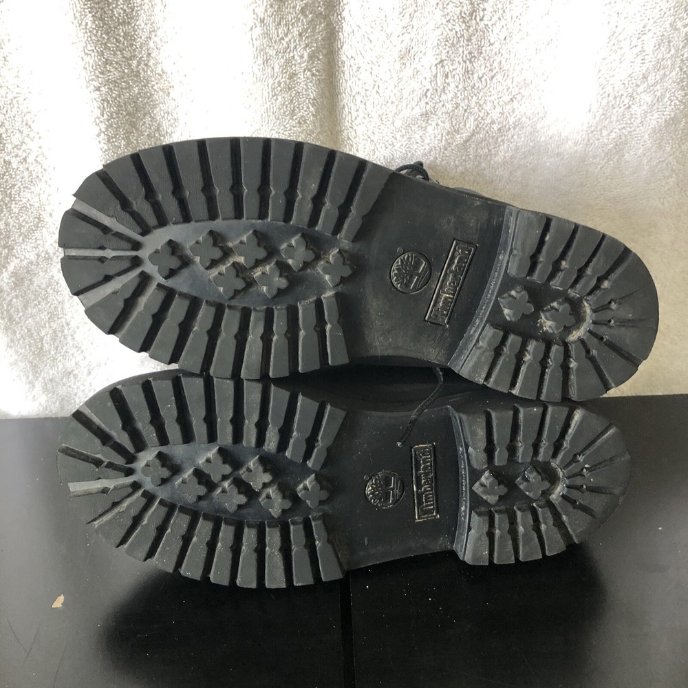 Timberland Boys Black Boots 5M