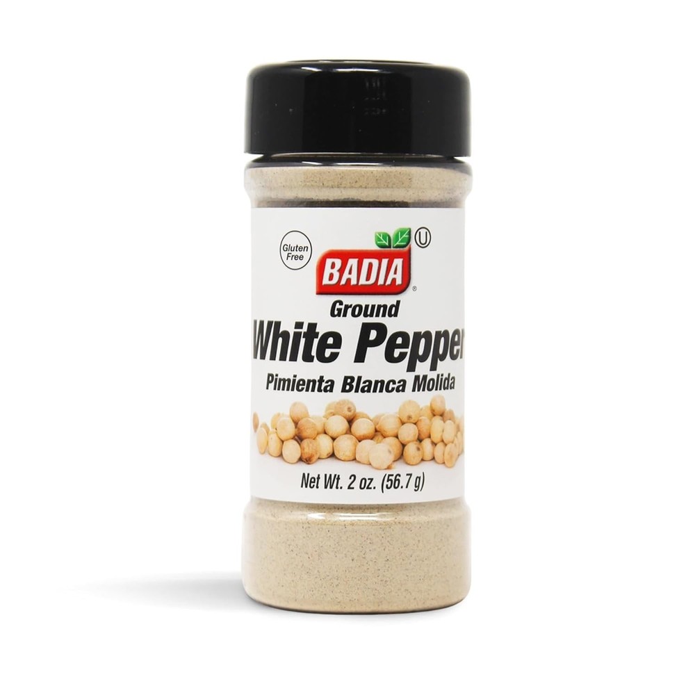 Badia Ground White Pepper, 2 oz – Smooth