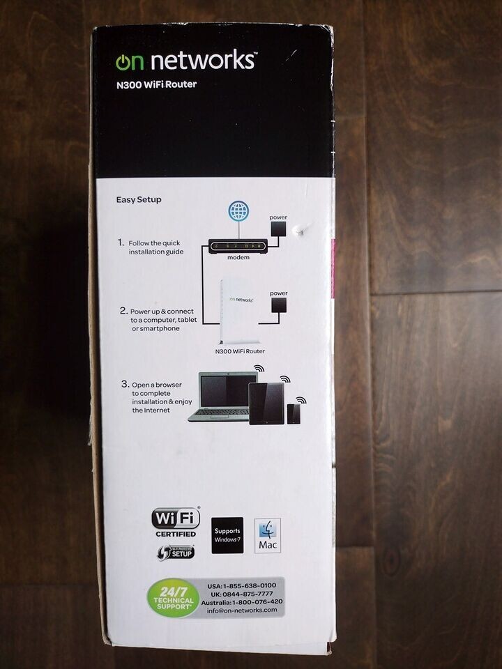 On Networks N300 WiFi Wireless Router