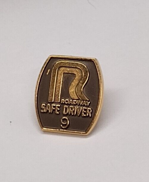 Roadway Safe Driver 9 Years Award Small Screw Back Pin