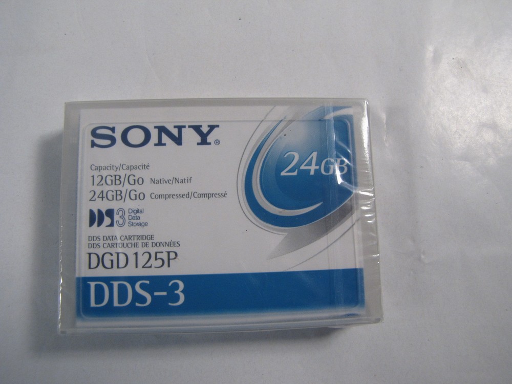 Sony 24GB Digital Data Storage DDS-3 DGD125P NEW