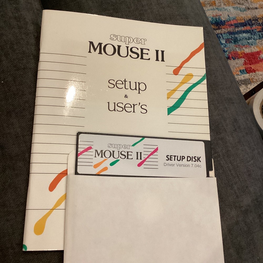 Vintage Mouse 2 setup & users driver version 7
