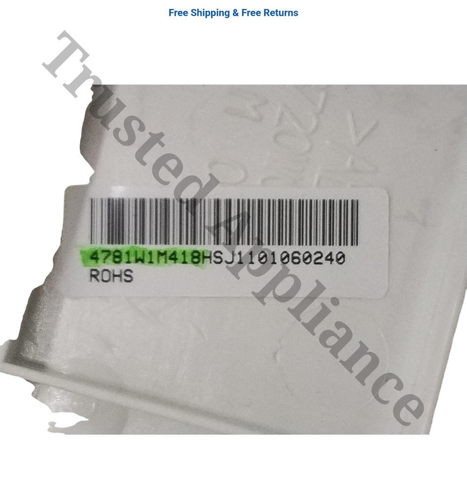 Microwave Control Panel Console 4781W1M418