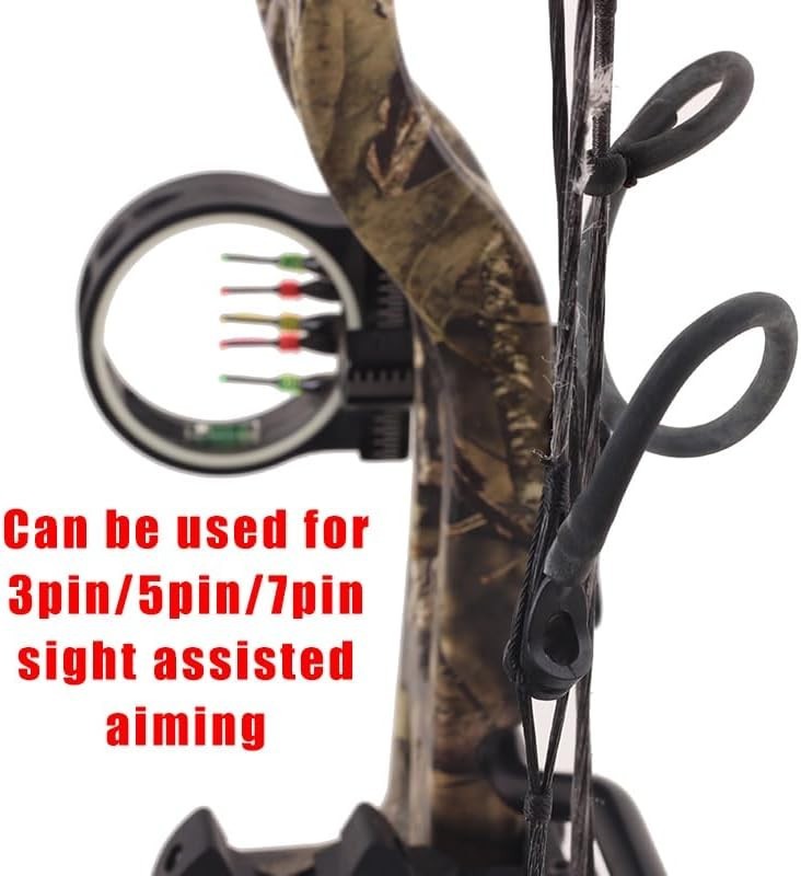 Complete Archery Installation Kit: 3/16 Peep Sight & Bowstring Serving Thread