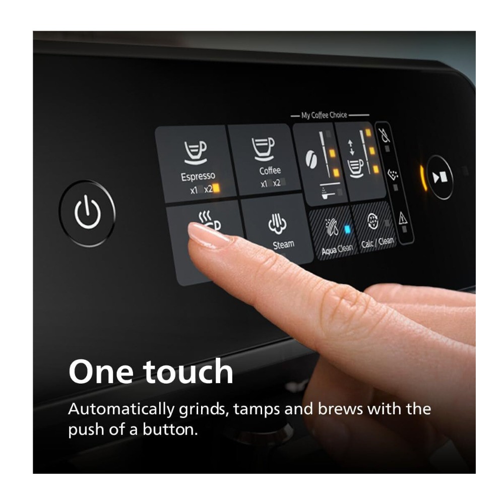 Philips 1200 Series Fully Automatic Espresso Machine (Black)