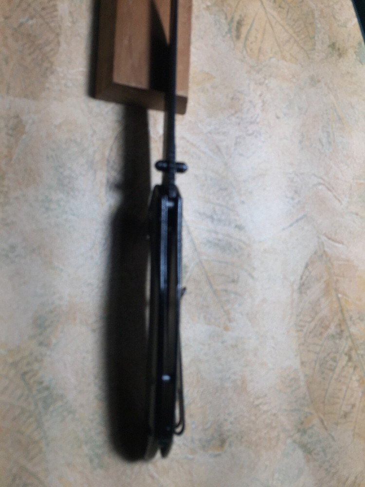 Buckshot Spring-Assisted Folding Knife | 3.5" Blade Black Tactical Combat EDC