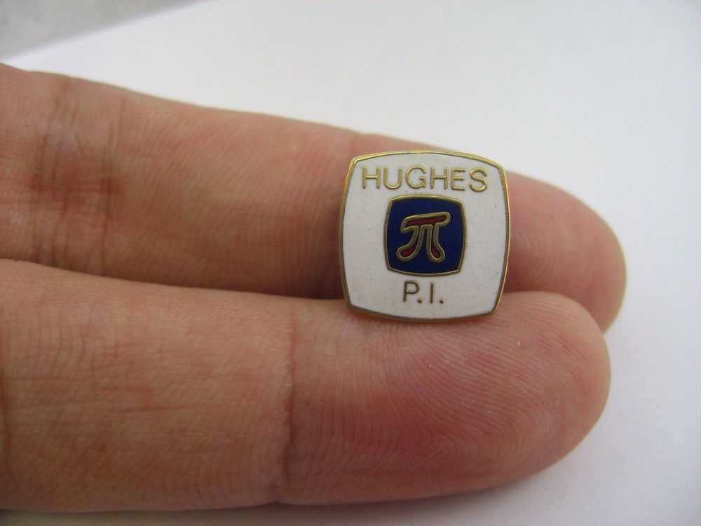 Vintage Hughes Aviation PI Pin