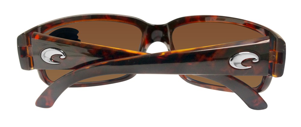 Costa Del Mar Caballito Tortoise Frame Copper 580 Plastic Polarized Lens