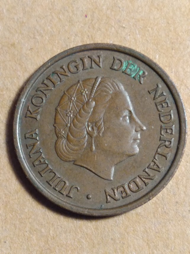 1951 Netherlands 5 Cents