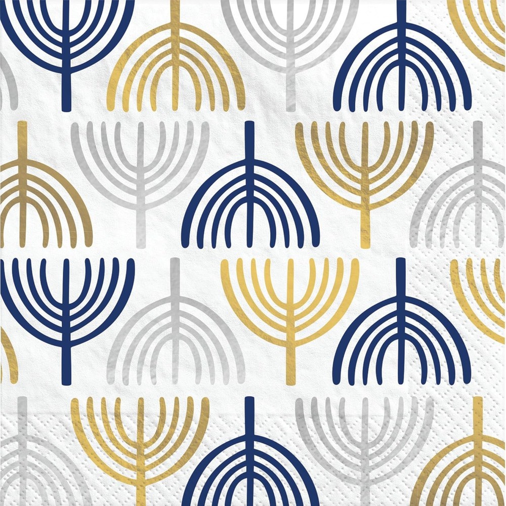 Lunch Napkin Hanukkah Festivites