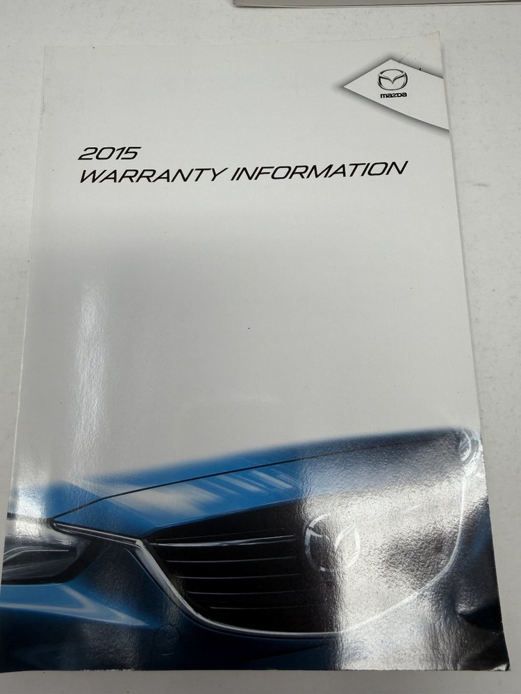 2015 Mazda 6 Owners Manual OEM Complete Set