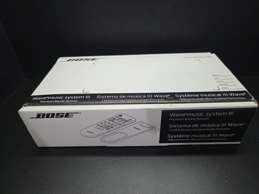 Bose Wave Music System iii Premium Backlit Remote *NIB*