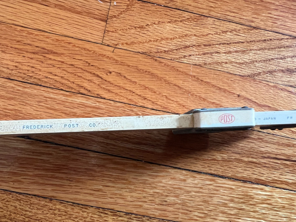 Post Cat. No. 1460 Slide Rule Vintage w/ Case - Versalog
