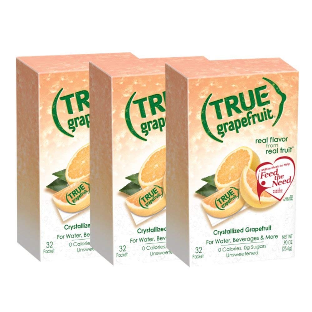 True Citrus Grapefruit Crystallized 32 0.9 Ounce (Pack of 3)