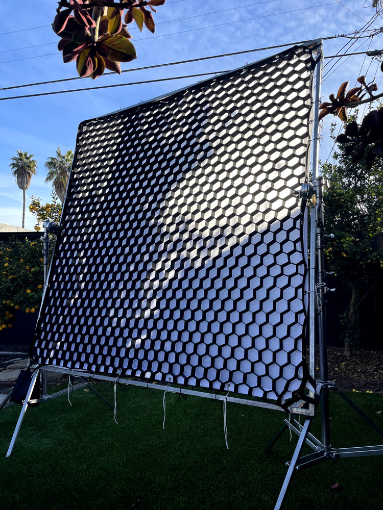 8' x 8' - Hexo Control Grid Soft Egg Crate  w/Carry Case ( LCD )