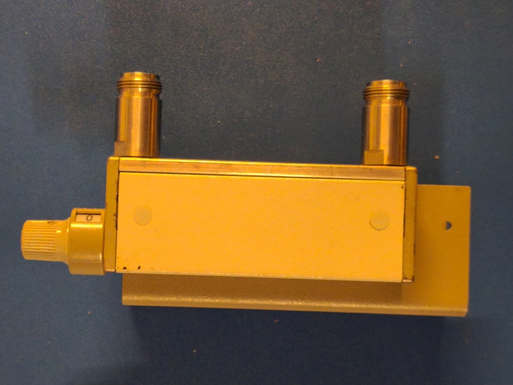 HP - Agilent - Keysight 8495A Manually Variable Step Attenuator, DC-4GHz, 70dB