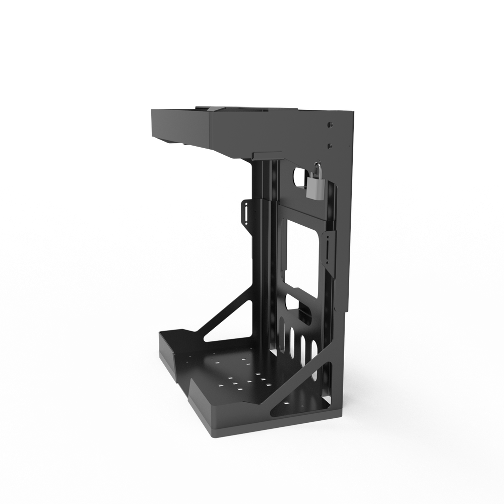 Adjustable Back Pack Sprayer Blower Rack for Enclosed Landscape Trailer Upgraded