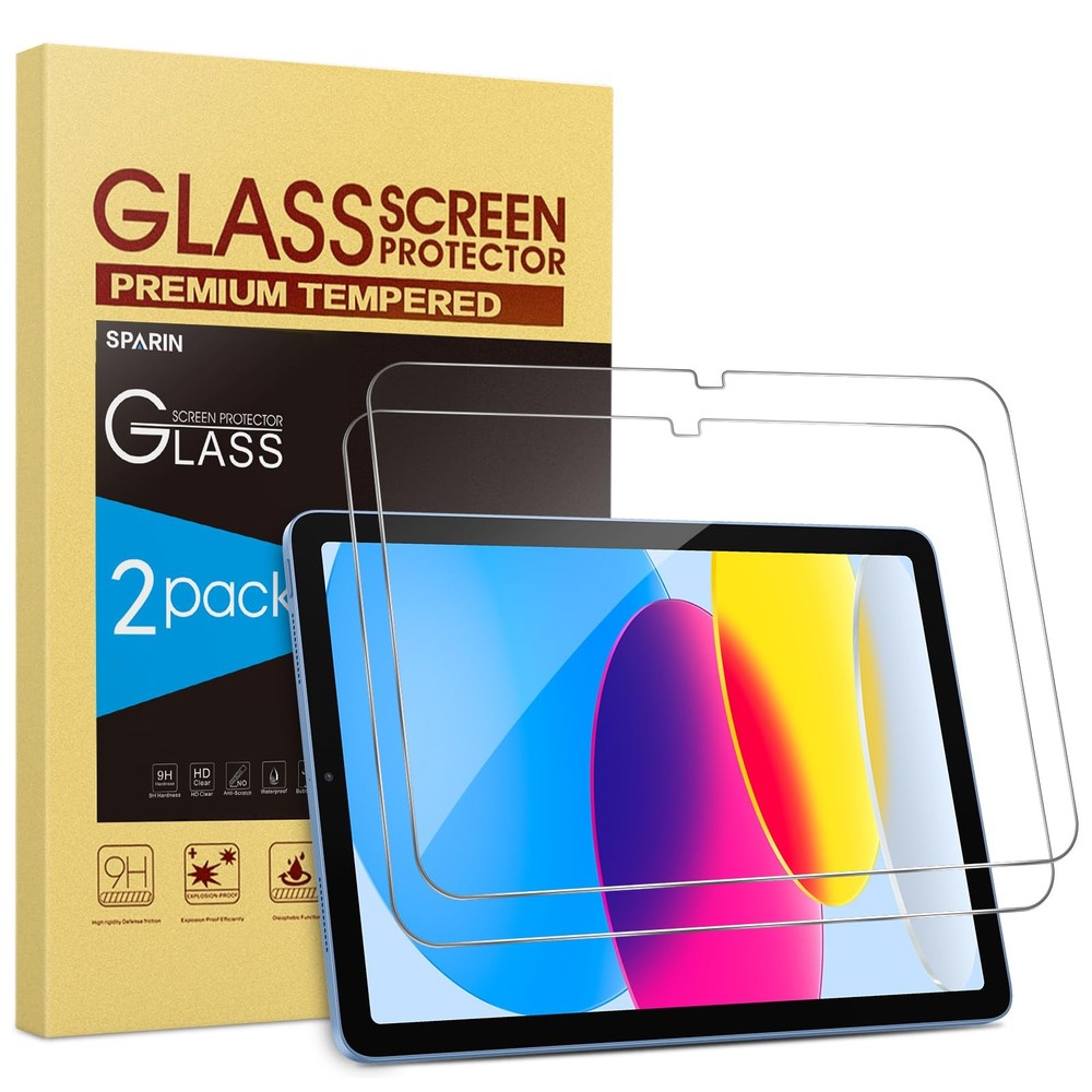 SPARIN Screen Protector for iPad A16 2025 11th/10th, transparent