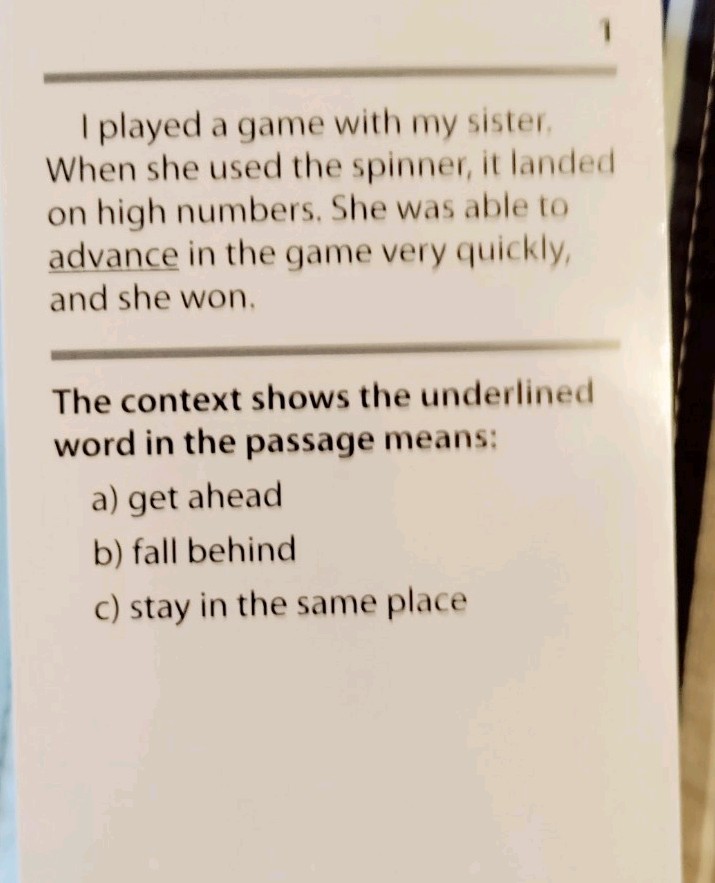 EduPress Context Clues Reading Flash Cards