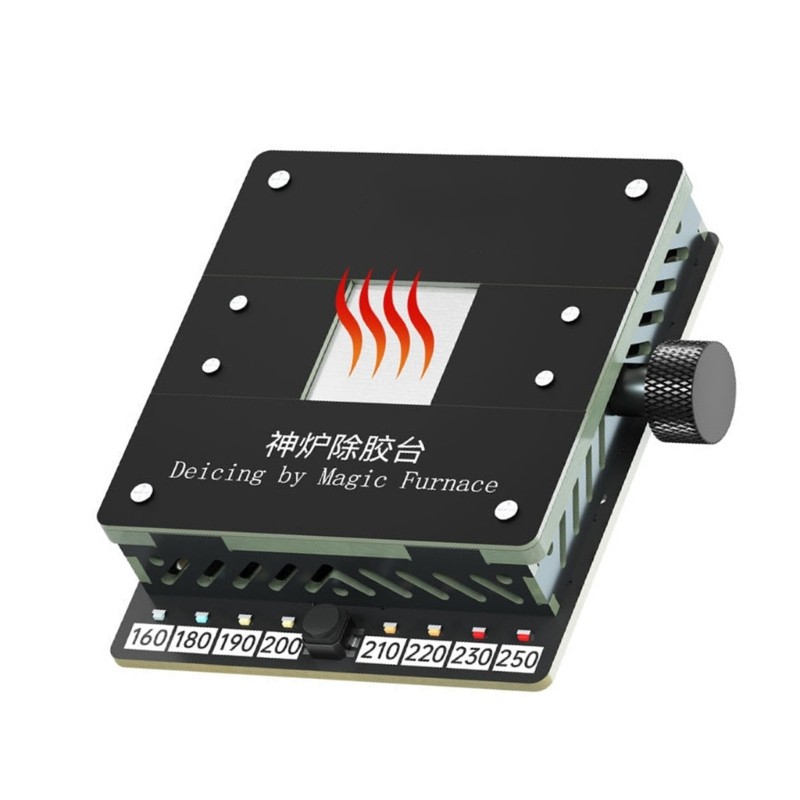 Portable Heating Station Adjustable Temperature CPU Heating Platform for Chip