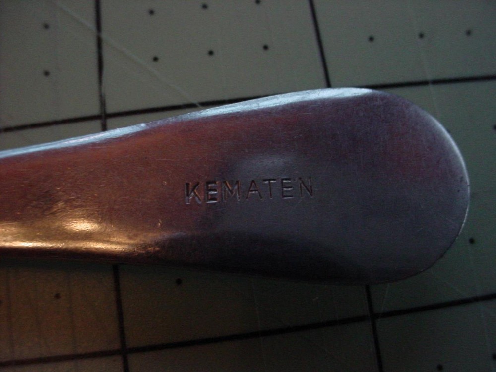 German WWll prison / labor camp mess hall / cafeteria spoon Messerschmitt