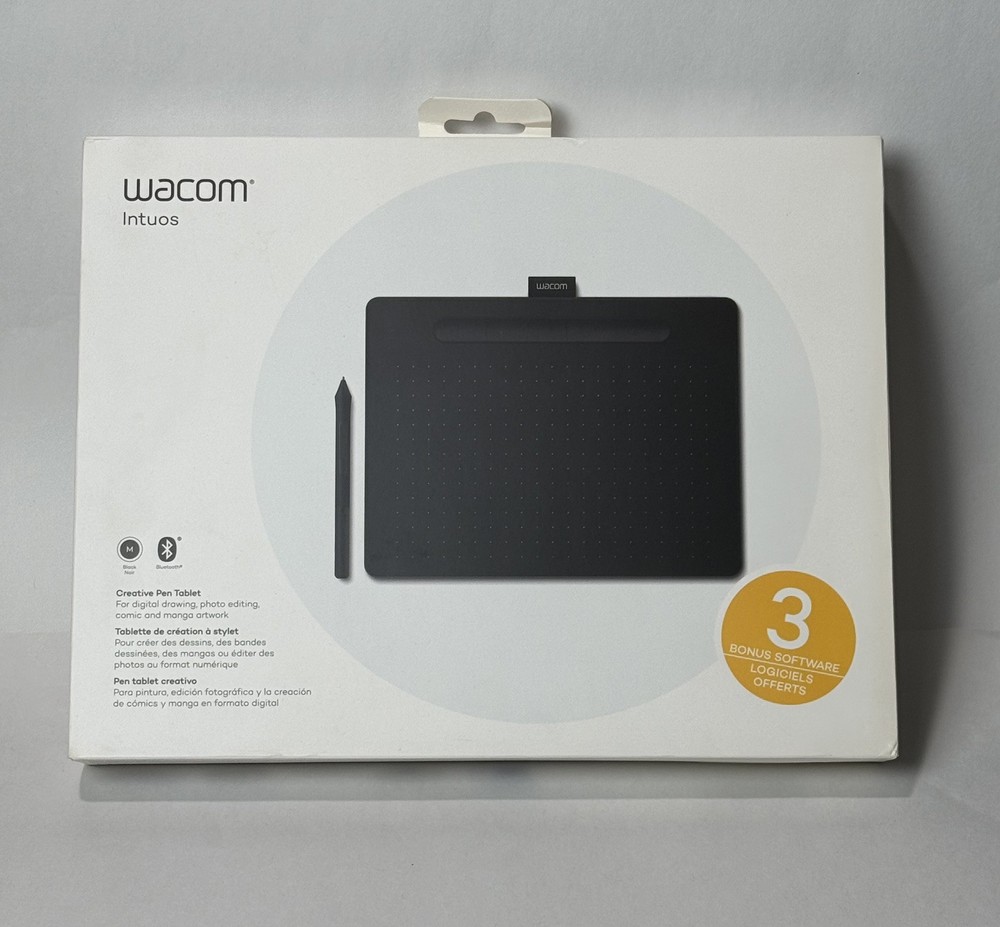 Wacom Intuos Bluetooth Graphic Tablet - Black