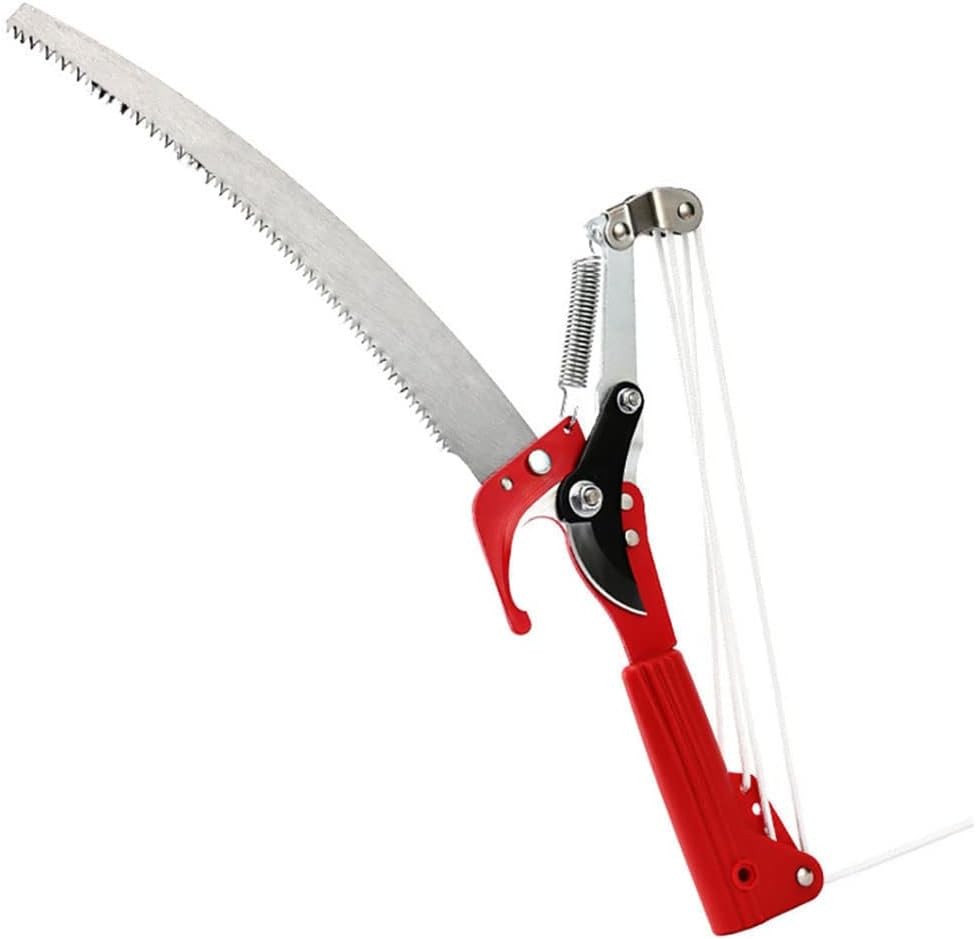 Extendable Pole Saw Branch Trimmer Pruner Head for Tree Trimming Pruning
