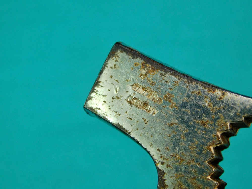 VINTAGE GERMAN GERMANY HAMMER AXE PLIERS SCREWDRIVER NAIL PULLER MULTI TOOL
