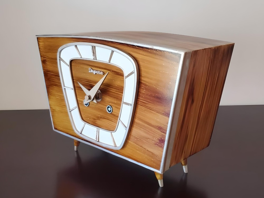 Mental clock Mid-Century Modern Dugena [NEW]