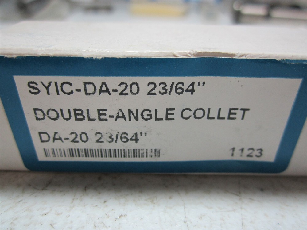 SYIC (DA-20) 23/64 Double Angle Collet