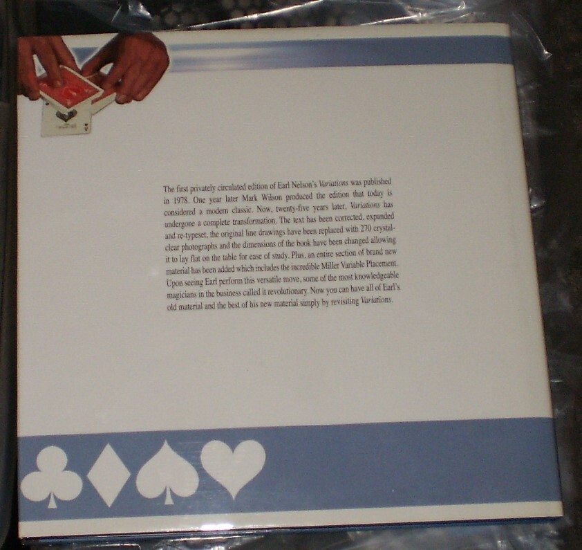 Variations Revisited by Earl Nelson - Vintage Magic Book