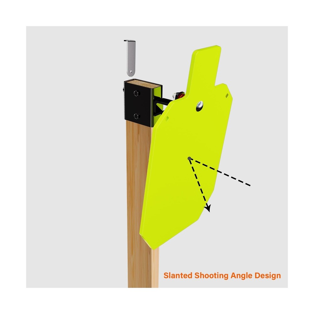 Highwild Target Stand System - AR500 Steel Target with 2x4 Mount Kit