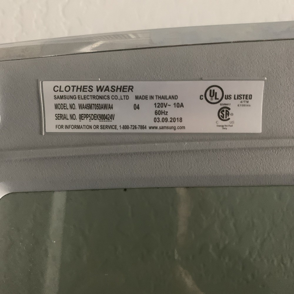 Samsung Washer And Dryer