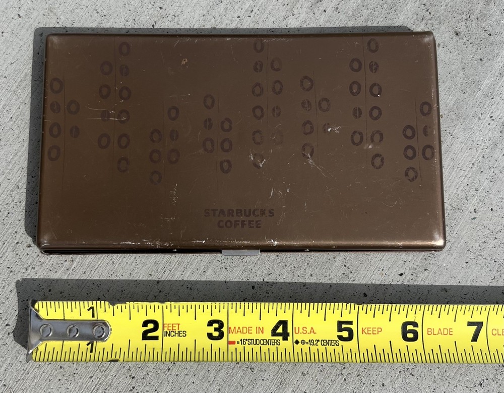 Starbucks Travel size Magnetic Chess Set - see description