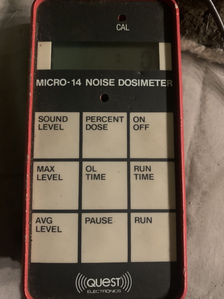 Quest Electronics Model Micro-14 Noise Dosimeter