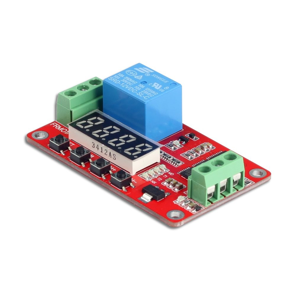 UCTRONICS DC 12V Programmable 5V/12V/24V, No Case, with Timer Module