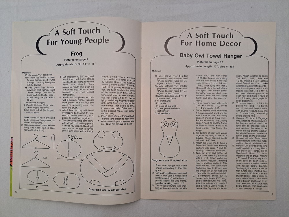 Craft Publications Inc - A Soft Touch For Macrame (1977) #7248