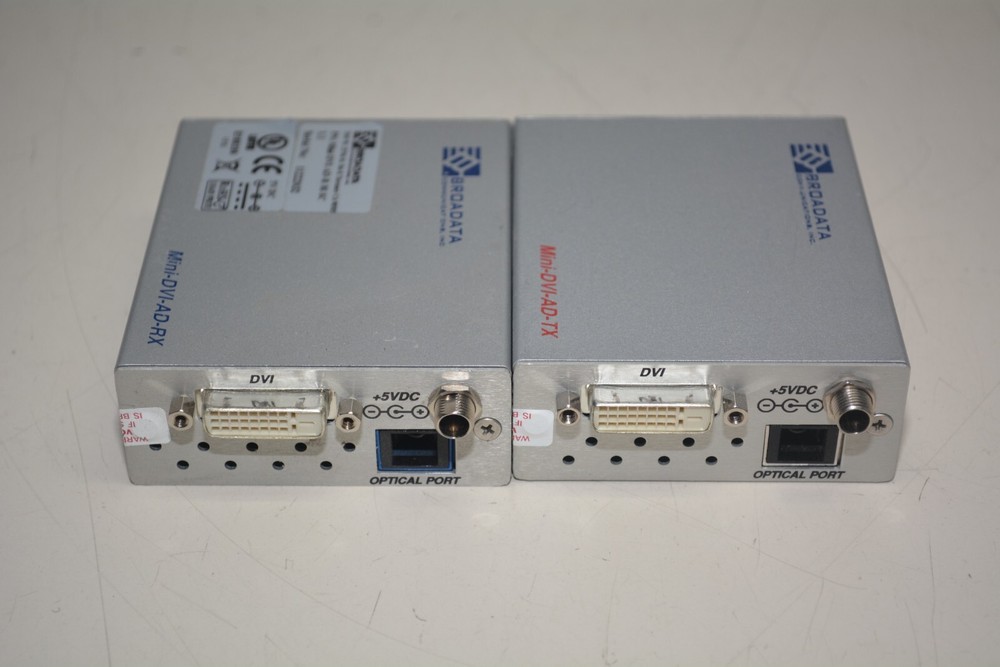 Broadata Mini-DVI-AD-RX & AD-TX Receiver / Transmitter #W3282