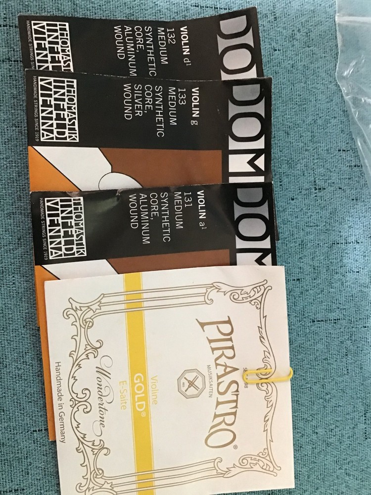 ANTON BRETON MODEL AB-05 4/4 VIOLIN WITH HARD SHELL CASE