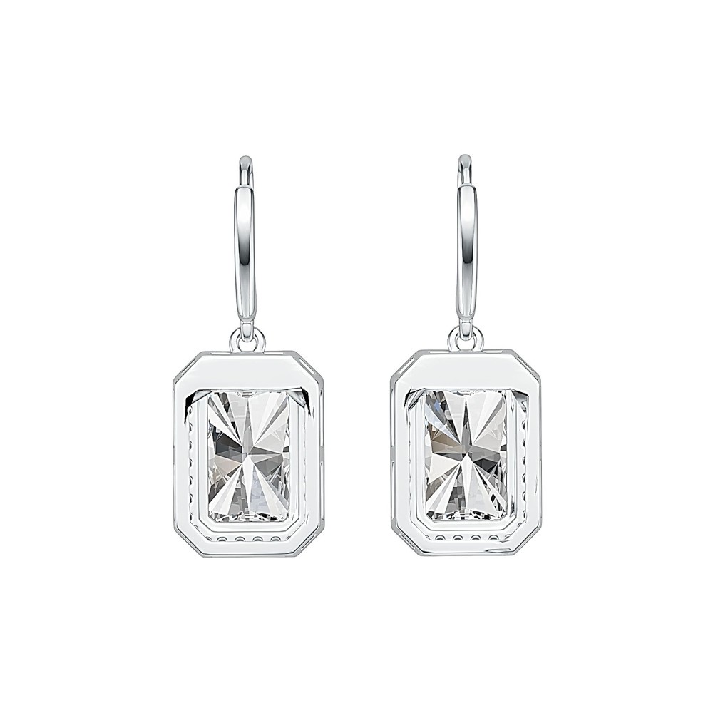 Sterling Silver Semi Mount Earrings Setting Emerald OCT 12X8mm