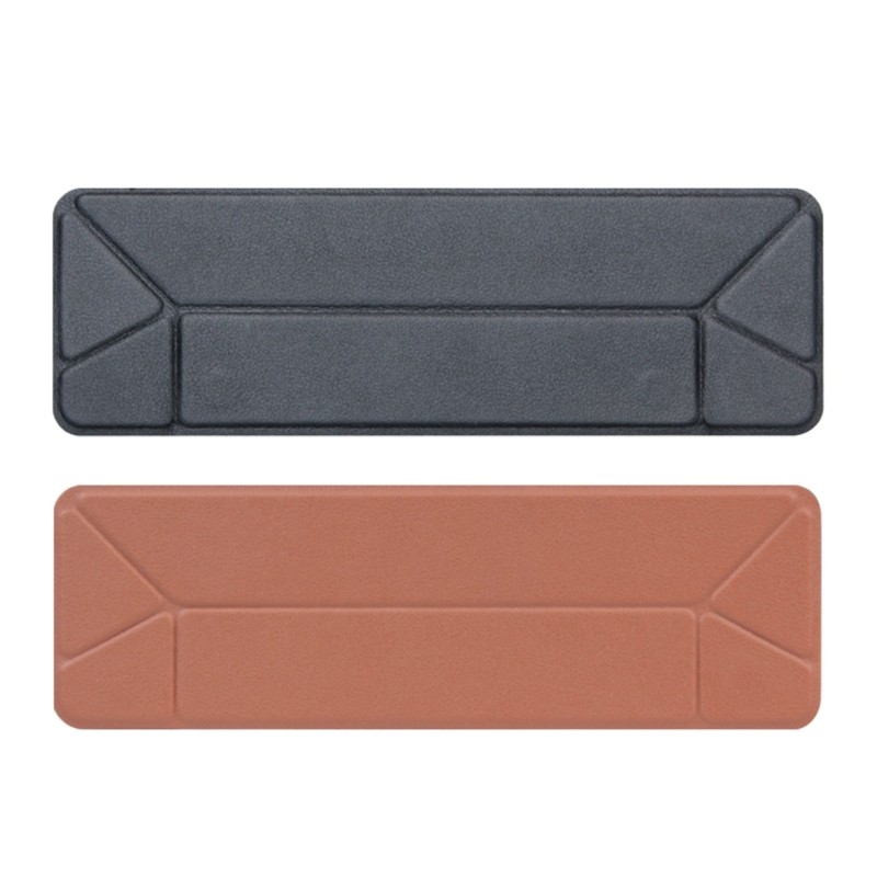 PU Tablet Stand Bracket Adhesive Adjustable Tablet Bracket Foldable Desktop