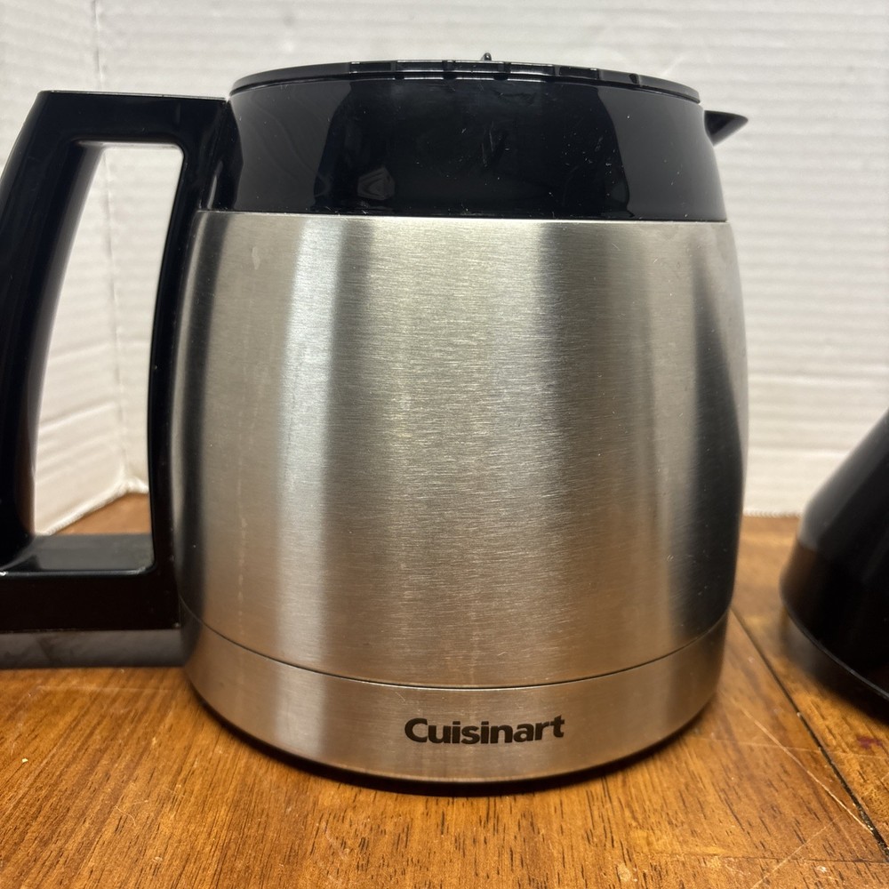 Cuisinart DCC-3850TG 12-Cup Programmable Thermal Coffeemaker Silver