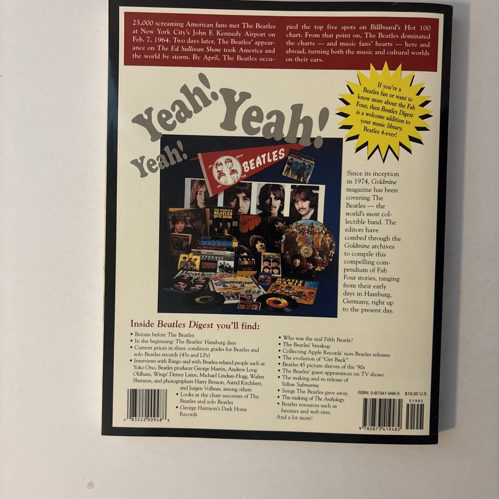 TWO 2000 Original EXCELLENT CONDITION BEATLES MAGAZINES, Goldmine & MOJO