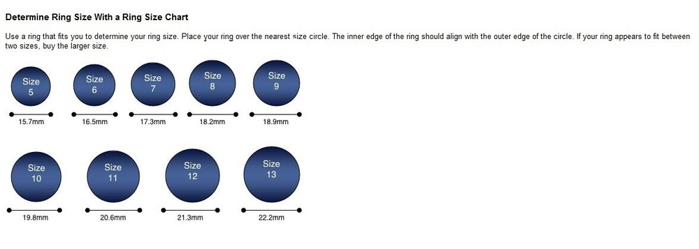 Silver Ring Resizing Service Fee
