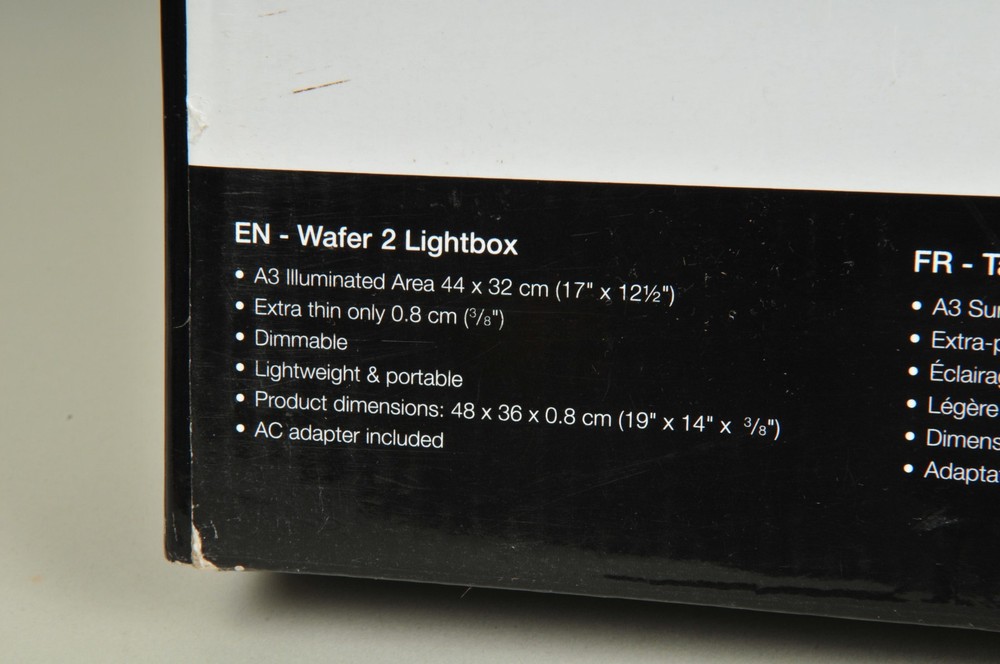 Wafer 2 A3 Daylight Lightbox Model D35030