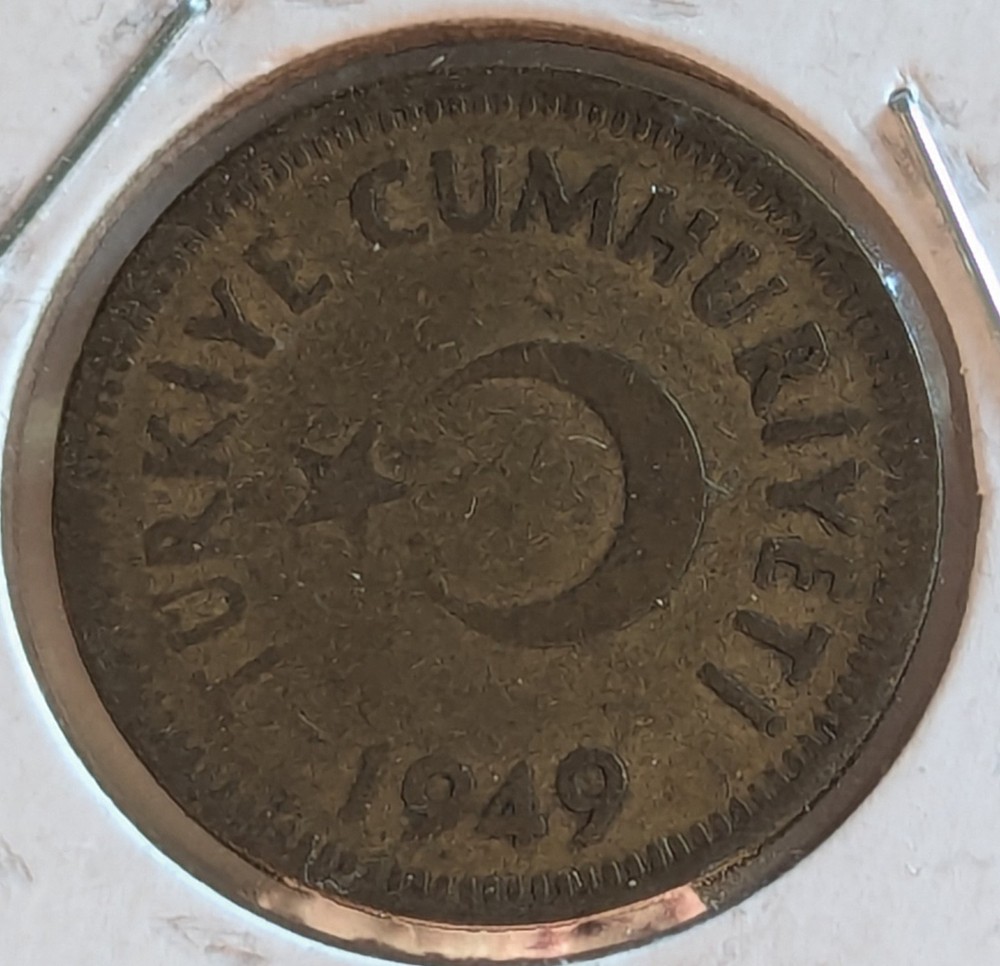 Turkey, 1949, 25 Kurus