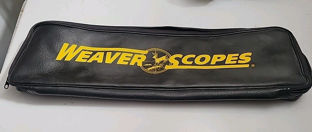 Vintage Weaver Scope Leather Case