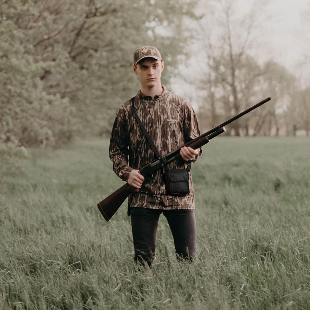 Binoculars Case Portable Binocular Carry Case with Shoulder Strap, Protective Mo