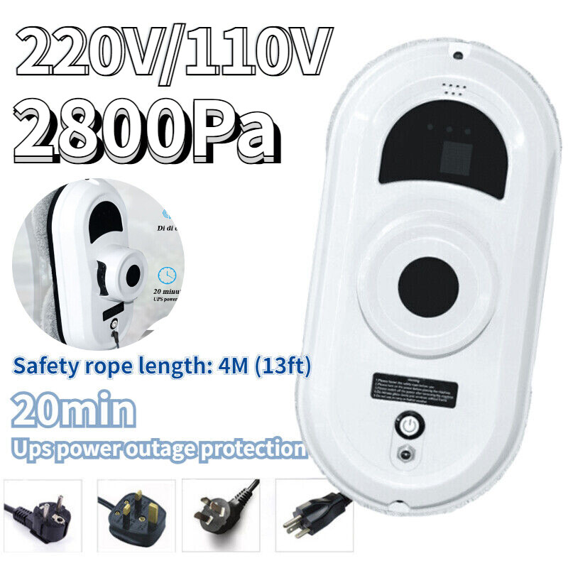 Cleaning Machine 220V/110V Automatic Remote Smart Control Window Cleaner Robot